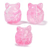 Transparent Spray Paint Glass Beads X1-GLAA-H035-01A-1