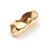 Brass Ball Chain Connectors KK-J276-15B-P23-2