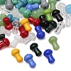 Transparnt & Opaque Glass Beads GL-CBA1F09-02-1