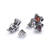 Retro 304 Stainless Steel Stud Earrings EJEW-L248-052AS-2