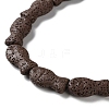 Fish Dyed Natural Lava Rock Beads Strands G-O126-01A-02-3