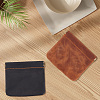 2Pcs 2 Colors Vintage Leather Shrapnel Coin Pouches AJEW-CL0005-02-7