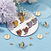 20Pcs 304 Stainless Steel Stud Earring Findings STAS-BBC0009-97D-4