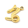 Real 18K Gold Plated Vacuum Plating 304 Stainless Steel Pendants STAS-L278-002G-10-2