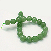 Natural Green Aventurine Beads Strands X-G-G099-14mm-17-1