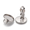 Tarnish Resistant 304 Stainless Steel Clip-on Earring Setting STAS-P249-23D-P-1