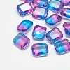 Pointed Back Glass Rhinestone Cabochons RGLA-T079-6x8-004TO-1