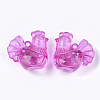Transparent Acrylic Pendants TACR-S133-114-2