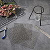 304 Stainless Steel Aquatic Plant Repellent Sheet AJEW-WH0248-606-5