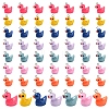 21Pcs 7 Colors Resin Pendant FIND-YW0005-40-1