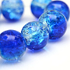Baking Painted Crackle Glass Beads Strands X-CCG-S001-6mm-16-1
