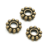 Tibetan Style Alloy Spacer Beads PALLOY-TA0001-08AB-5