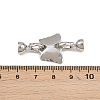 Brass Fold Over Clasps KK-U059-59P-3
