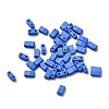2-Hole Baking Paint Glass Seed Beads SEED-S023-17B-35-1