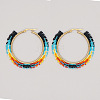Stainless Steel Hoop Earrings OL6632-5-1