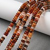 Natural Agate(Dyed & Heated) Beads Strands G-P567-A01-01-2