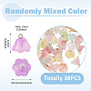 38Pcs Glass Charms GLAA-TADJ0001-19-3