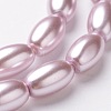 Rice Grade A Glass Pearl Beads Strands HY-E001-06-2