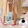 6Pcs 3 Colors Polyester Plush Pompom Ball Brooch JEWB-NB0001-24A-5