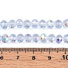 Transparent Glass Beads Strands X-EGLA-N016-6mm-02-4