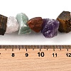 Natural Amethyst & Tiger Eye & Green Aventurine & Rose Quartz & Carnelian Beads Strands G-I283-F17-5