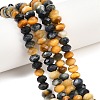 Natural Tiger Eye Beads Strands G-C259-A47-5x8mm-1