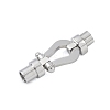 Ion Plating(IP) 304 Stainless Steel Magnetic Clasps with Glue-in Ends STAS-K282-02P-1