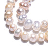 Natural Cultured Freshwater Pearl Beads Strands PEAR-N013-03E-5