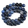 Natural Dumortierite Beads Strands G-G167-A06-10MM-3