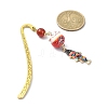 Japanese Style Maneki-neko Bookmark AJEW-JK00260-02-3