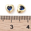 Brass Micro Pave Cubic Zirconia Beads KK-C051-26G-01-3