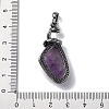 Natural Amethyst Pendants G-K338-42AS-08-3