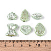 Pearlized Opaque Acrylic Beads OACR-T029-04E-3