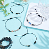 20Pcs Waxed Polyester Cord Bracelets Making AJEW-UN00046-2