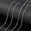 Tarnish Resistant 304 Stainless Steel Cable Chains CHS-Q001-07-100m-2