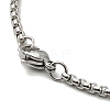 304 Stainless Steel Enamel Pendant Necklaces for Women Men NJEW-G123-07P-4