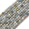 Natural Aquamarine Beads Strands G-I349-01A-1