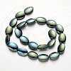 Electroplate Non-magnetic Synthetic Hematite Beads Strands G-F300-09-07-2