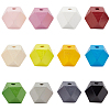36Pcs 12 Colors Wood Beads WOOD-SP0001-52B-1