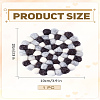 1Pc Wool Felt Cup Mats AJEW-LP0006-28-2