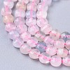 Natural Morganite Beads Strands G-R475-014-3
