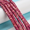 Synthetic Imperial Jasper Dyed Beads Strands G-D077-D01-02C-6