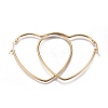 201 Stainless Steel Hoop Earrings EJEW-A052-12C-1
