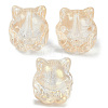 Transparent Spray Paint Glass Beads X1-GLAA-H035-01C-1