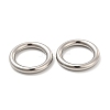 Non-Tarnish 304 Stainless Steel Linking Rings X-STAS-D246-01A-04P-3