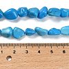 Natural Howlite Beads Strands LS-G-P497-01E-37-5