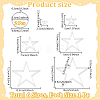 Transparent Acrylic Sewing Template AJEW-NB0007-10E-2