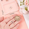 2Pcs 925 Sterling Silver Spring Gate Rings STER-BBC0007-35-3