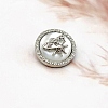 Alloy Rhinestone Shank Buttons PW-WG209B0-05-1