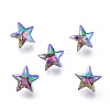 Cubic Zirconia Pointed Back Cabochons ZIRC-H108-01B-001GL-2